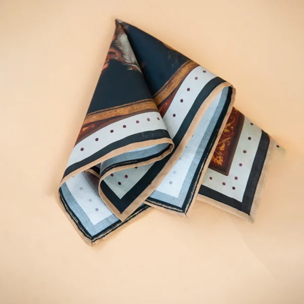 An Allegory of Passion - pocket square, neckerchief - Image 4