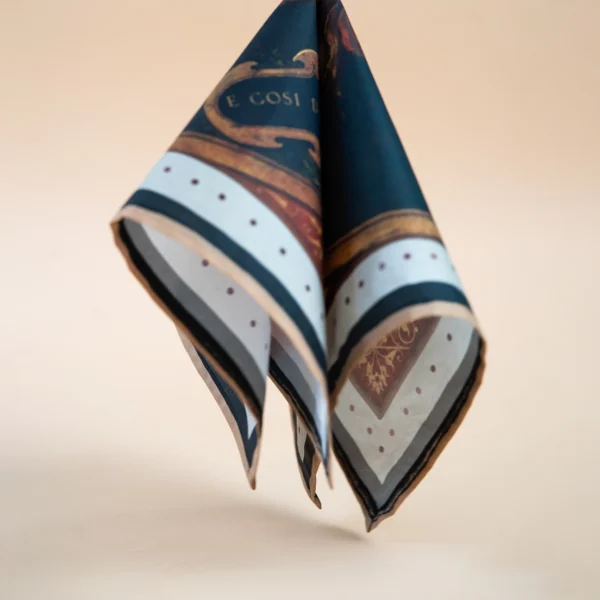An Allegory of Passion - pocket square, neckerchief - Image 5