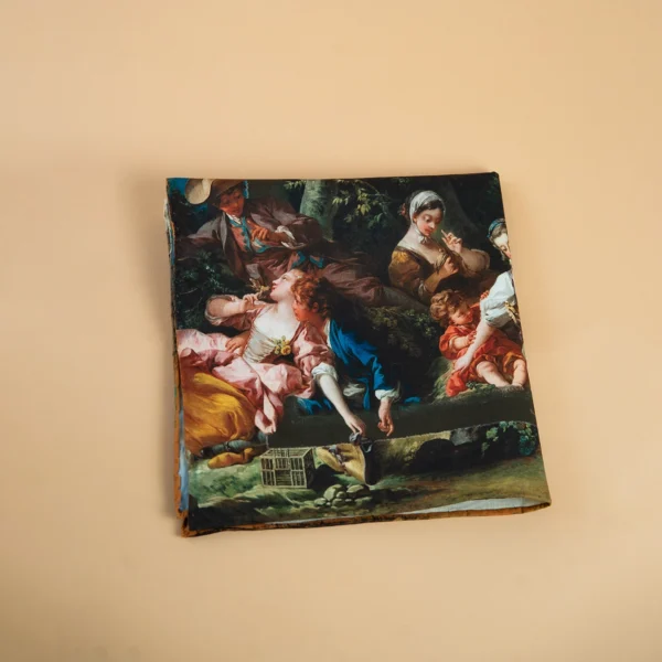 The Bird Catcher - pocket square and neckerchief - Image 2