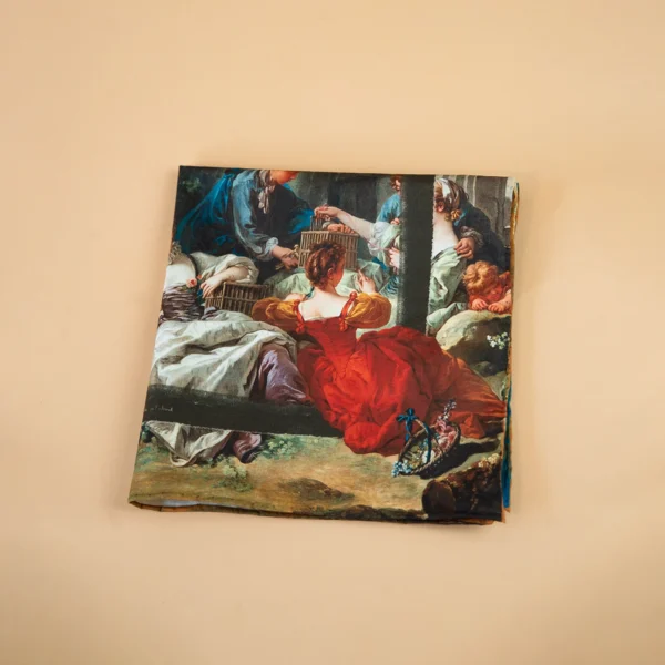 The Bird Catcher - pocket square and neckerchief - Image 3