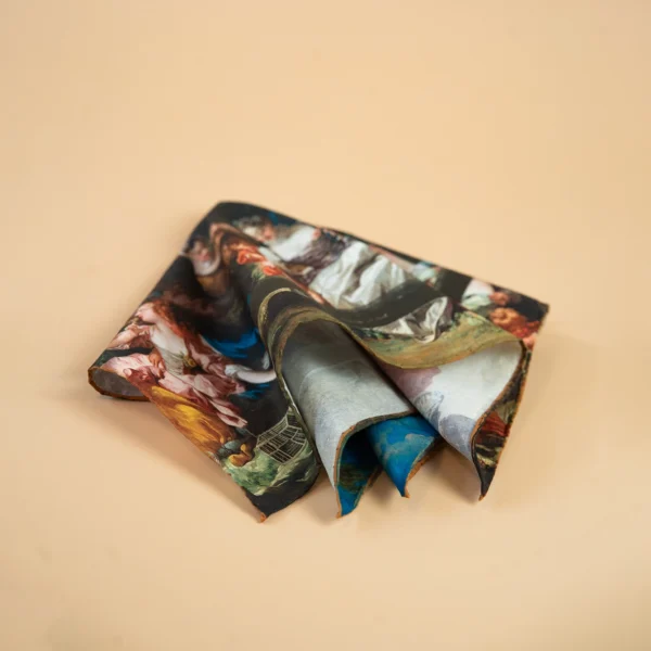 The Bird Catcher - pocket square and neckerchief - Image 4